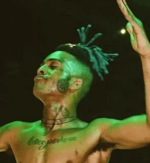 😑 XXXTentacion Cleopatra XXXTentacion, musique, rappeur, célébrité telegram sticker