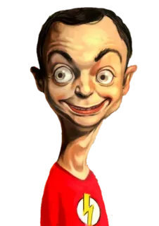 😳 карикатура, юмор, Flash, супергерой, смешной, мультфильм telegram sticker