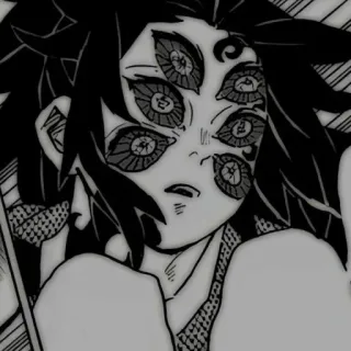 🈺 Kokushibo Demon Slayer anime, demon, Kokushibo, Demon Slayer, manga, horror telegram sticker