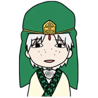 😐 Anime, Dibujos animados, Personaje, Arte, Ilustración, Animación whatsapp sticker