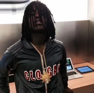 😤 Chief Keef GLO GANG Chief Keef, Glo Gang, Rapper, Musiker, Promi, Porträt whatsapp sticker