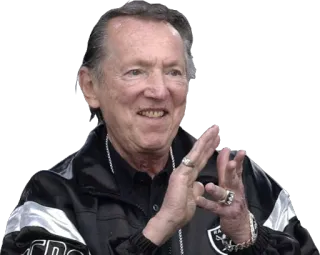 👏 Al Davis Al Davis, Oakland Raiders, NFL, Football Americano, Sport telegram sticker