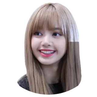 😁 Lisa 리사, K팝, 블랙핑크, 가수, 아이돌, 여자 telegram sticker