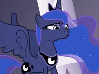 🤨 Princess Luna My Little Pony Dibujos animados, Pony, Princesa, Luna, Magia telegram sticker