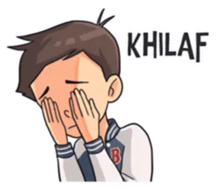 😞 KHILAF telegram sticker