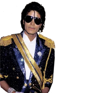 😎 Michael Jackson Sänger, Tänzer, Musiker, Pop, Musik Ikone, Promi telegram sticker