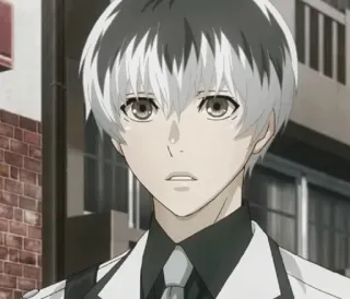 🥀 Ken Kaneki Tokyo Ghoul Anime, Tokyo Ghoul, Ken Kaneki, Ghoul, Manga, Karakter telegram sticker