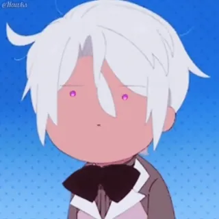 ♨️ Anime, Desenho animado, Chibi, Personagem, Ilustração whatsapp sticker