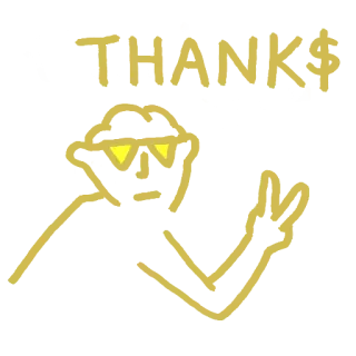🌙 THANKS obrigado, gratidão, apreço, agradecimento whatsapp sticker