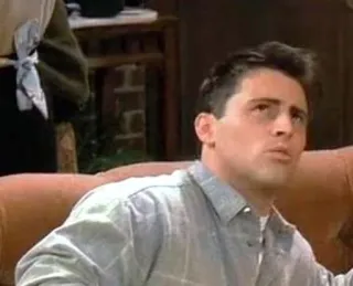 🙄 Joey Tribbiani Friends serie de tv, friends, joey, joey tribbiani, matt leblanc whatsapp sticker