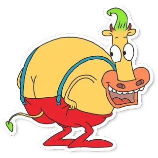 Rocko's modern life telegram stickers