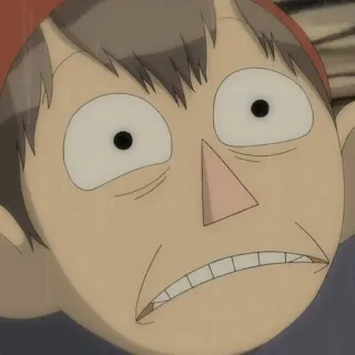 🍫 Wirt Over the Garden Wall 卡通, 动画, 角色, 沃特, 花园墙外, 表情, 电视节目 telegram sticker