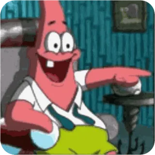 😴 Patrick Star Spongebob Squarepants cartoon, funny, meme, spongebob, patrick star whatsapp sticker