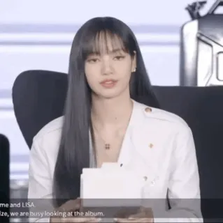 🤍 Lisa kpop, blackpink, lisa, singer, idol, female, music telegram sticker