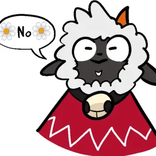 😀 Lambert Cult of the Lamb No telegram sticker