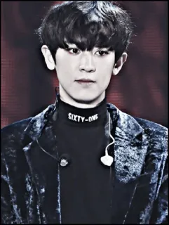🃏 SIXTY-ONE K-pop, cantor, ídolo, Park Chanyeol whatsapp sticker