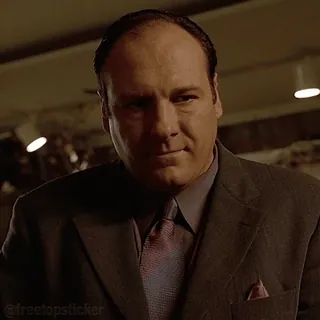 😠 Tony Soprano The Sopranos telegram sticker