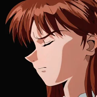 ☹️ Misato Katsuragi Neon Genesis Evangelion anime, Misato, Evangelion, character, portrait telegram sticker