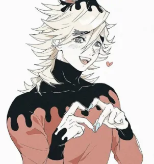 ❤️ Doma Demon Slayer Anime, Demon, Doma, Kimetsu no Yaiba, Fanart whatsapp sticker