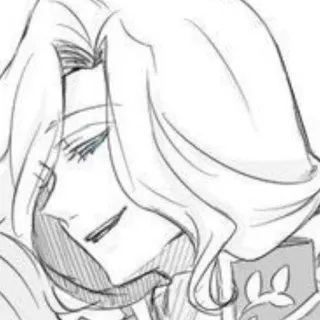 📷 anime, manga, illustration, character, art, drawing telegram sticker