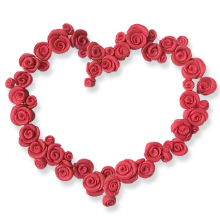 ❤ heart, roses, flower, love, romantic, floral, valentine telegram sticker