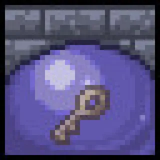 🗝 llave, magia, pixel art, fantasía, videojuego telegram sticker