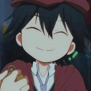 😊 Anime, Manga, Cartoon, Charakter, lächelnd, Frau, weiblich telegram sticker