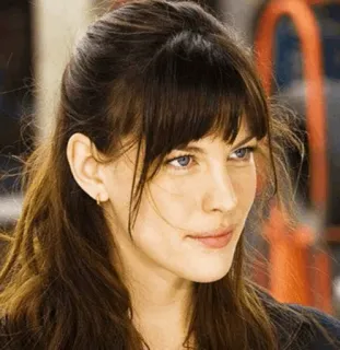 🍒 Liv Tyler atriz, retrato, mulher, celebridade, estrela de cinema telegram sticker