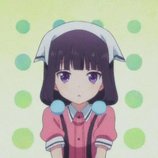 🍇 anime, girl, cute, cartoon, character telegram sticker