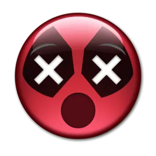 😵 emoji, dead, expression, face telegram sticker