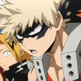 🌾 Katsuki Bakugo My Hero Academia Anime, Manga, My Hero Academia, Katsuki Bakugo, Nhân vật, Phim hoạt hình, Minh họa whatsapp sticker