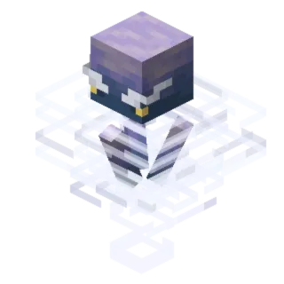 💨 Minecraft jeu vidéo, Minecraft, fantôme, monstre, créature, mob whatsapp sticker