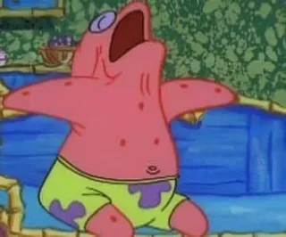 🕸 Patrick Star Spongebob Squarepants Desenho animado, Patrick, Estrela do mar, Bob Esponja whatsapp sticker