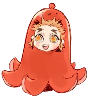 ✨ Zenitsu Agatsuma Demon Slayer Anime, Manga, Cartoon, Zenitsu, Demon Slayer, Süß, Lustig whatsapp sticker