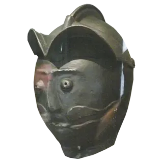 🤒 шлем, броня, военный, античный, металл, исторический whatsapp sticker