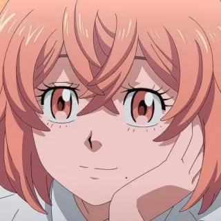 😚 anime, cute, girl, manga, character whatsapp sticker