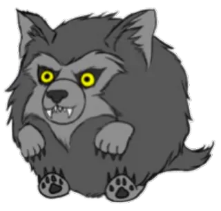 Werewolf-ing telegram stickers