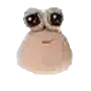 😒 ブロブ, 可愛い, 面白い, ギョロ目, 漫画 telegram sticker