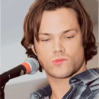 🔥 Jared Padalecki actor, celebrity, man, portrait telegram sticker