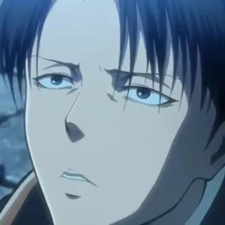⚔ Levi Ackerman Attack on Titan Anime, Karakter, Attack on Titan, Levi Ackerman telegram sticker