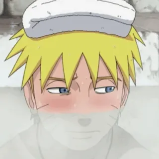 🍡 Naruto 动漫, 漫画, 火影忍者, 角色, 流汗, 头带 telegram sticker