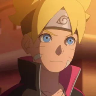 🙁 Boruto Uzumaki Boruto: Naruto Next Generations 애니메이션, 만화, 닌자, 보루토, 나루토, 우즈마키, 캐릭터, 스티커 telegram sticker