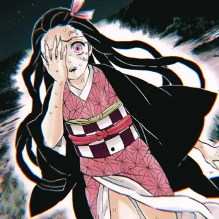 🌿 Nezuko Kamado Demon Slayer Anime, Demon Slayer, Nezuko, Kamado, Dämon, Manga, Nezuko Kamado whatsapp sticker