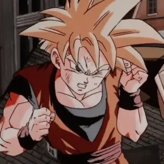🔥 Gohan Dragon Ball Z 动漫, 悟饭, 龙珠Z, 格斗, 赛亚人, 动作, 卡通 telegram sticker