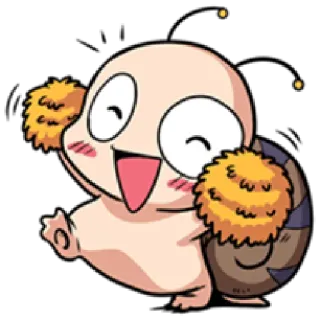 🙌 Cartoon, Figur, Niedlich, Lustig, Maskottchen telegram sticker