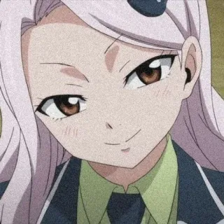 🤍 Lisanna Strauss Fairy Tail Anime, Cartone animato, Personaggio, Sorriso, Ragazza, Kawaii telegram sticker