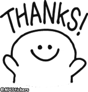@MHStickers Spoiled Smile Person Rabbit Doodles Emoji telegram stickers