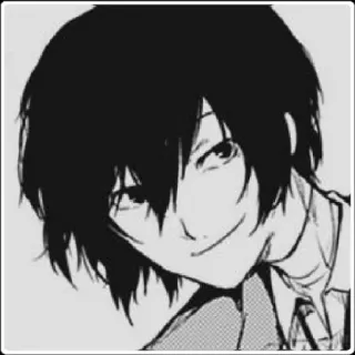 👀 Osamu Dazai Bungo Stray Dogs Anime, Mangá, Bungo Stray Dogs, Dazai Osamu, Osamu Dazai telegram sticker