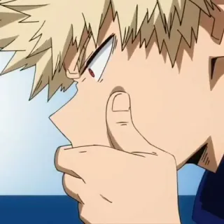 🌾 Katsuki Bakugo My Hero Academia Anime, My Hero Academia, Bakugo, Katsuki, Nhân vật, Manga whatsapp sticker