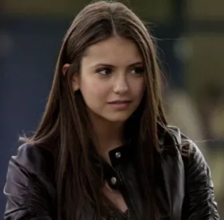 ☺️ Elena Gilbert The Vampire Diaries 십대, 드라마, 뱀파이어, tv 시리즈, tv telegram sticker